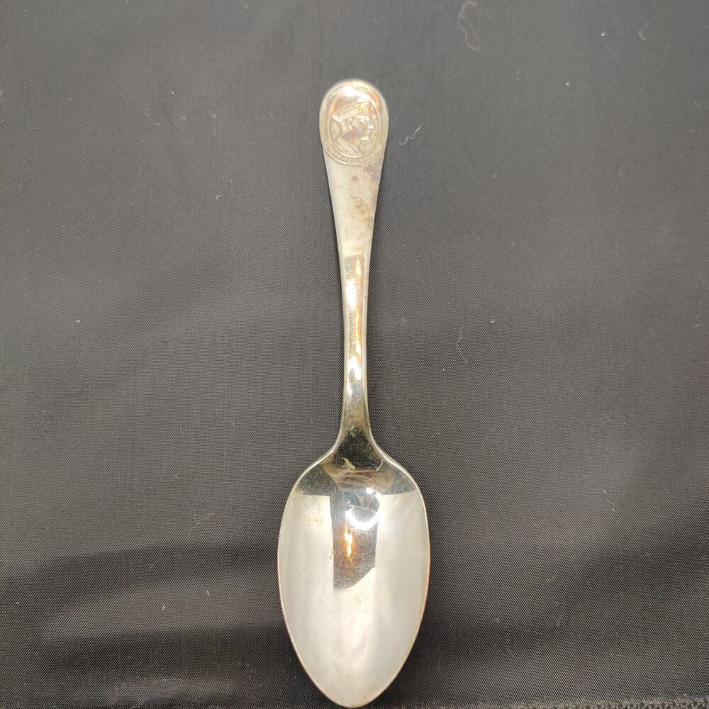 Vintage Spoon Coronation Royal Consort Duke Edinburgh Prince Phillip silverplate